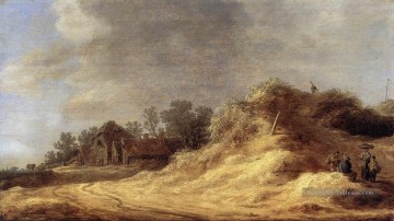 Dunes Jan van Goyen Peinture à l'huile